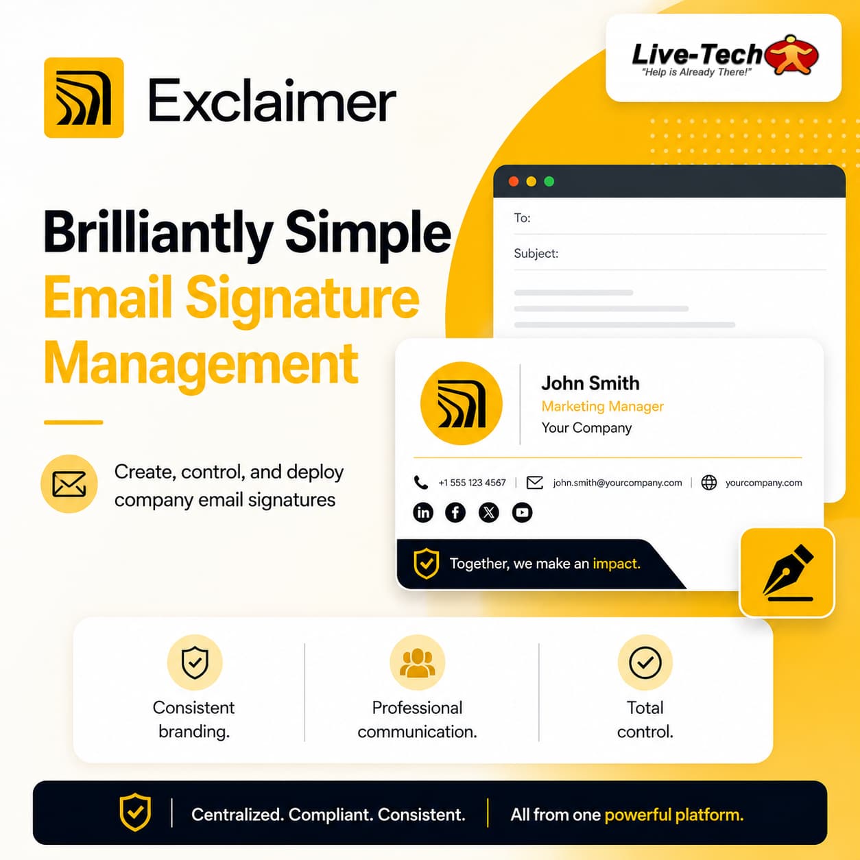 Exclaimer Email Signature Management