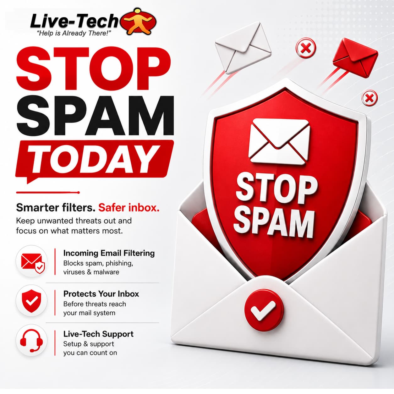 Stop Spam - Incoming Filter