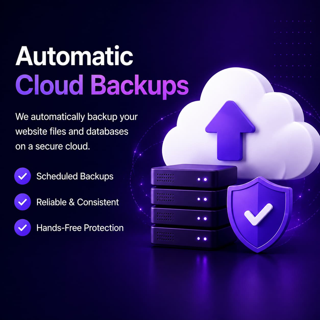 Live-Tech Cloud Website Backup – Starter Plan
