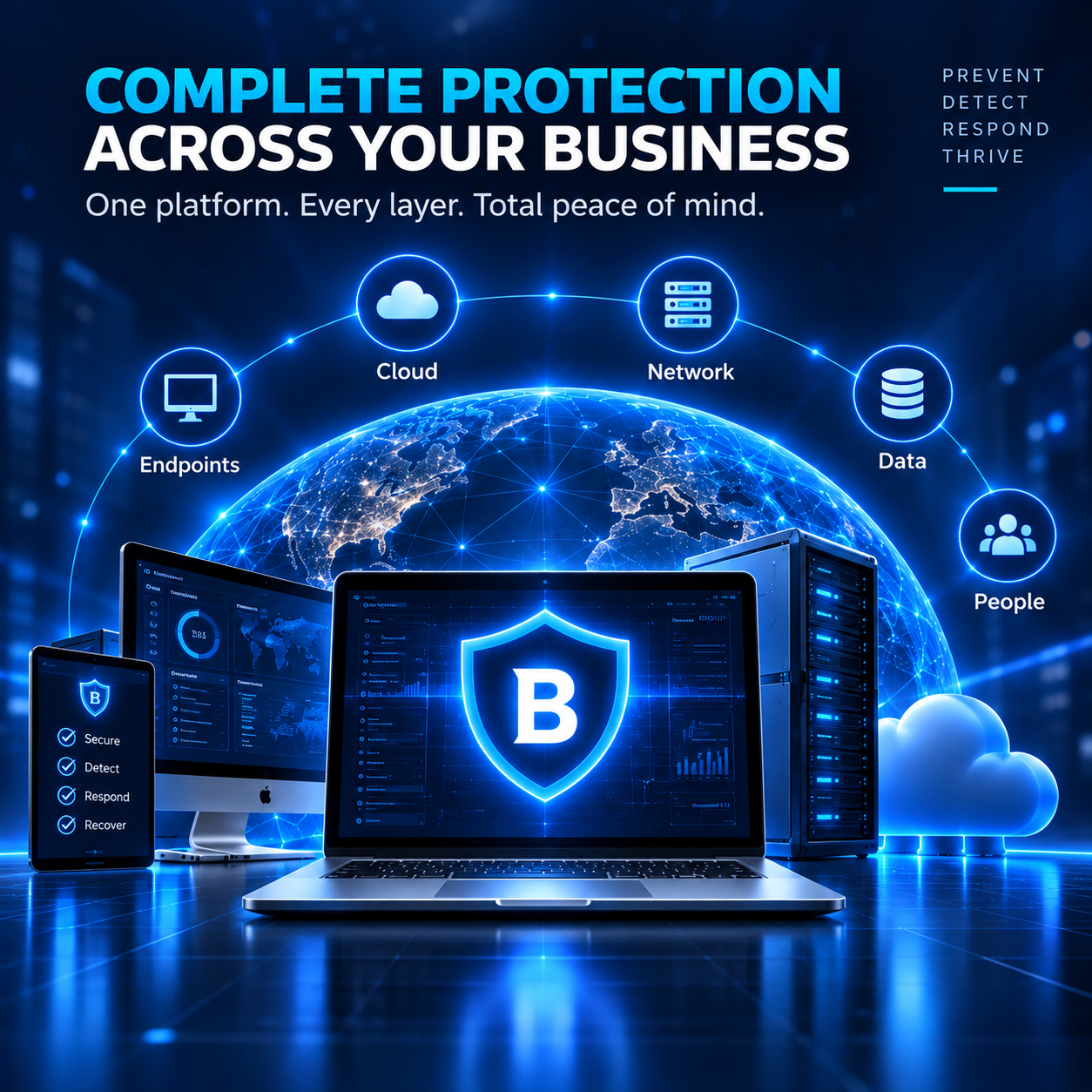 Bitdefender GravityZone Advanced Threat Protection w. MSP Services (Quarterly)