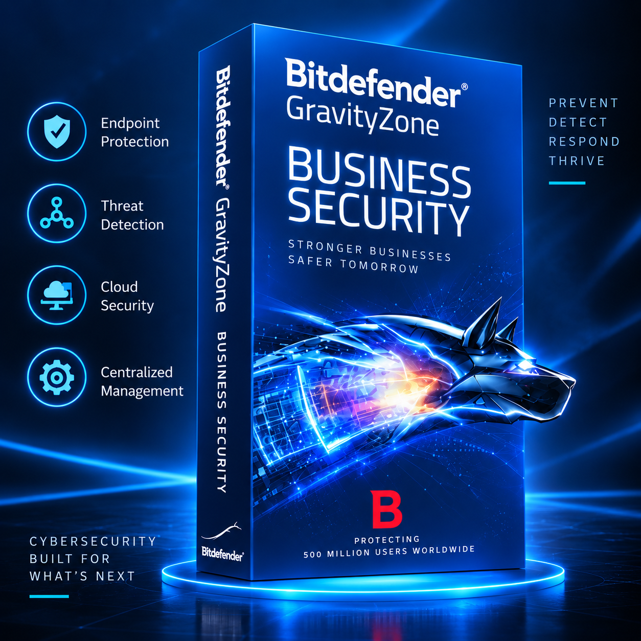 Bitdefender GravityZone Advanced Threat Protection w. MSP Services (Quarterly)