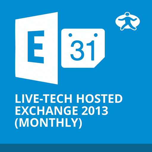 Live-Tech Hosted Exchange 2016 Mailbox (Monthly)