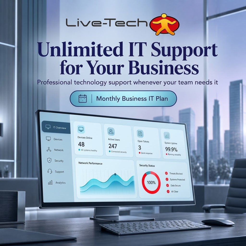 Business IT Support (BIS) - Unlimited Service (Monthly)