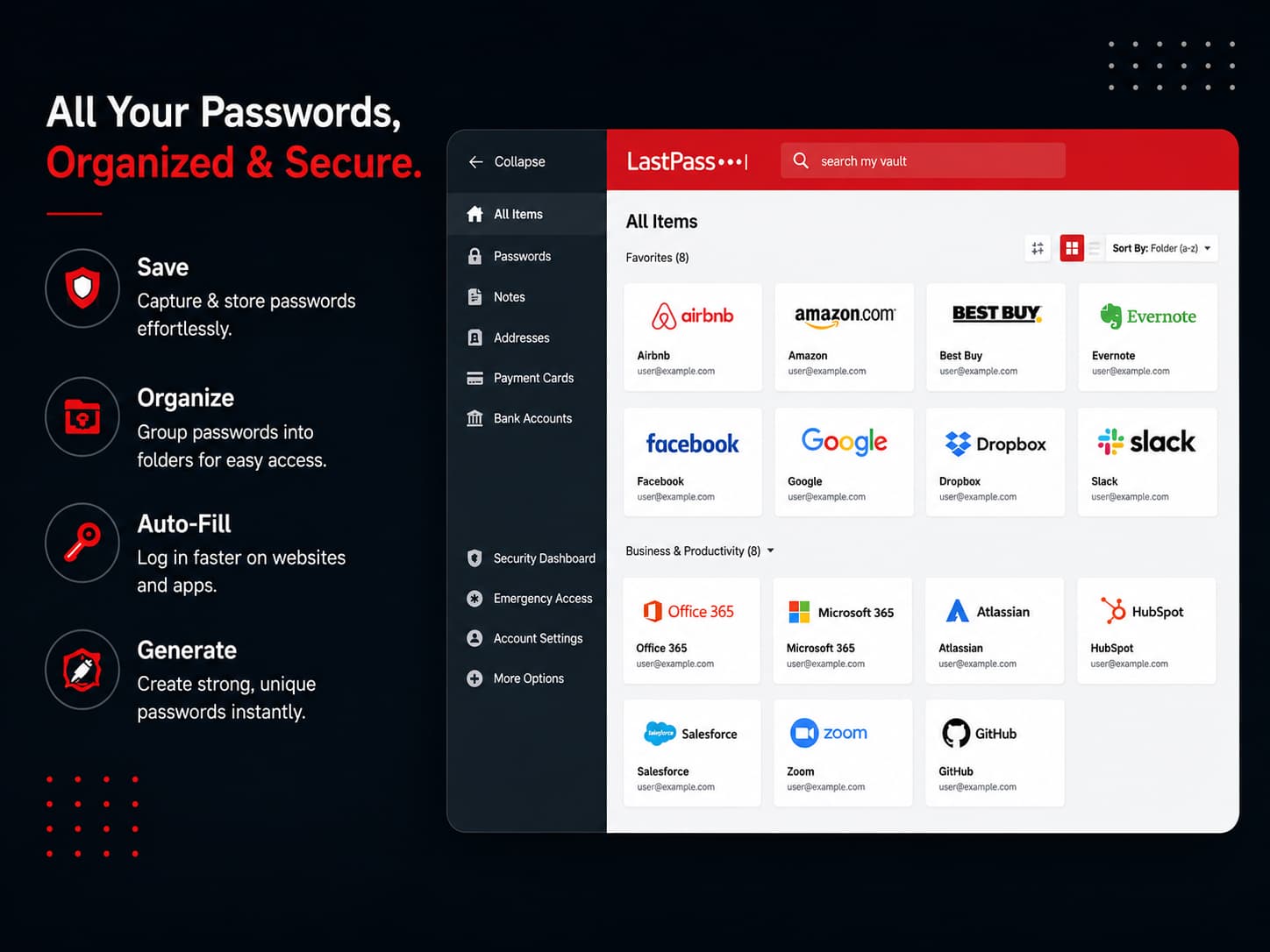 LastPass Business managed by Live-Tech