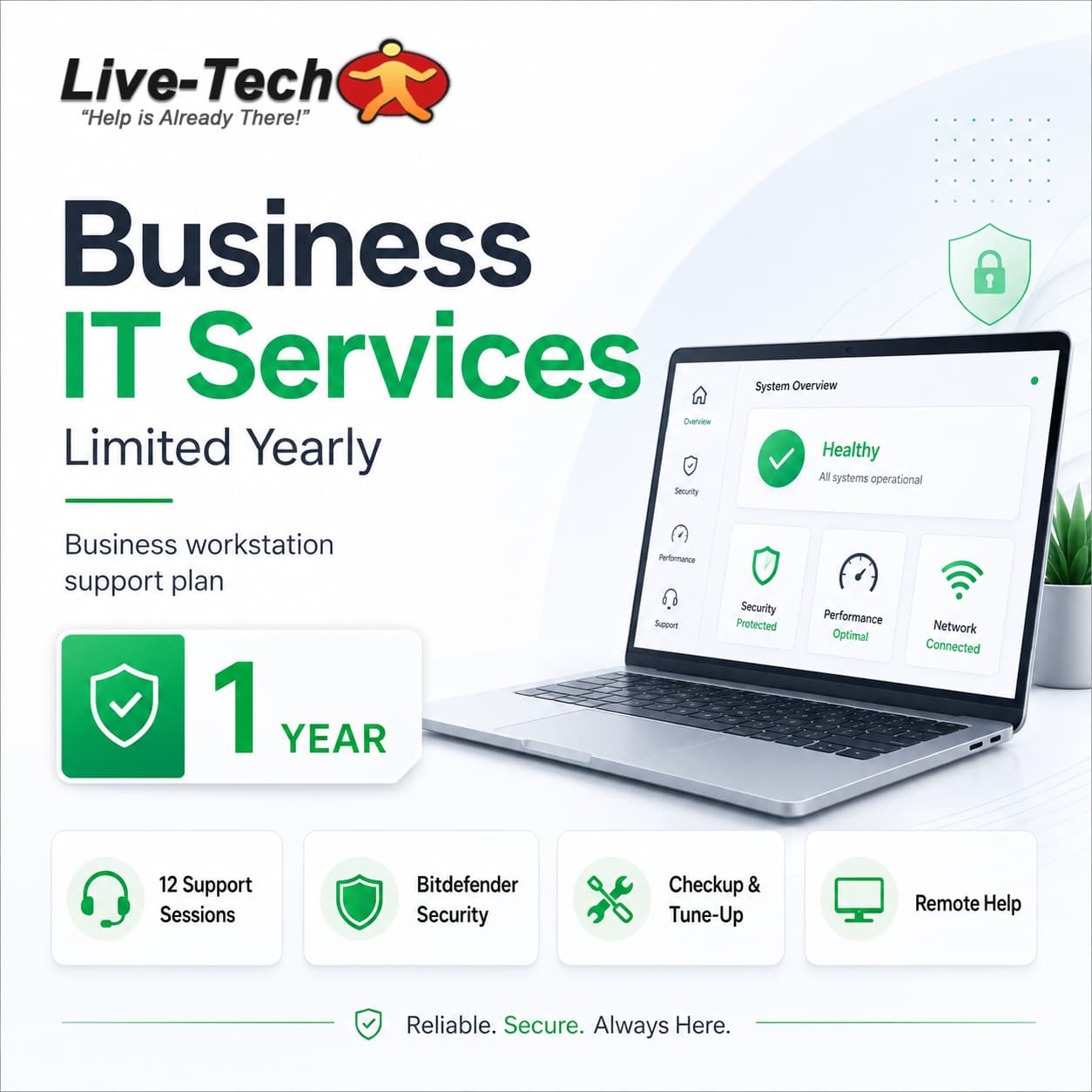 Business IT Support – Limited Service (BIS) Yearly