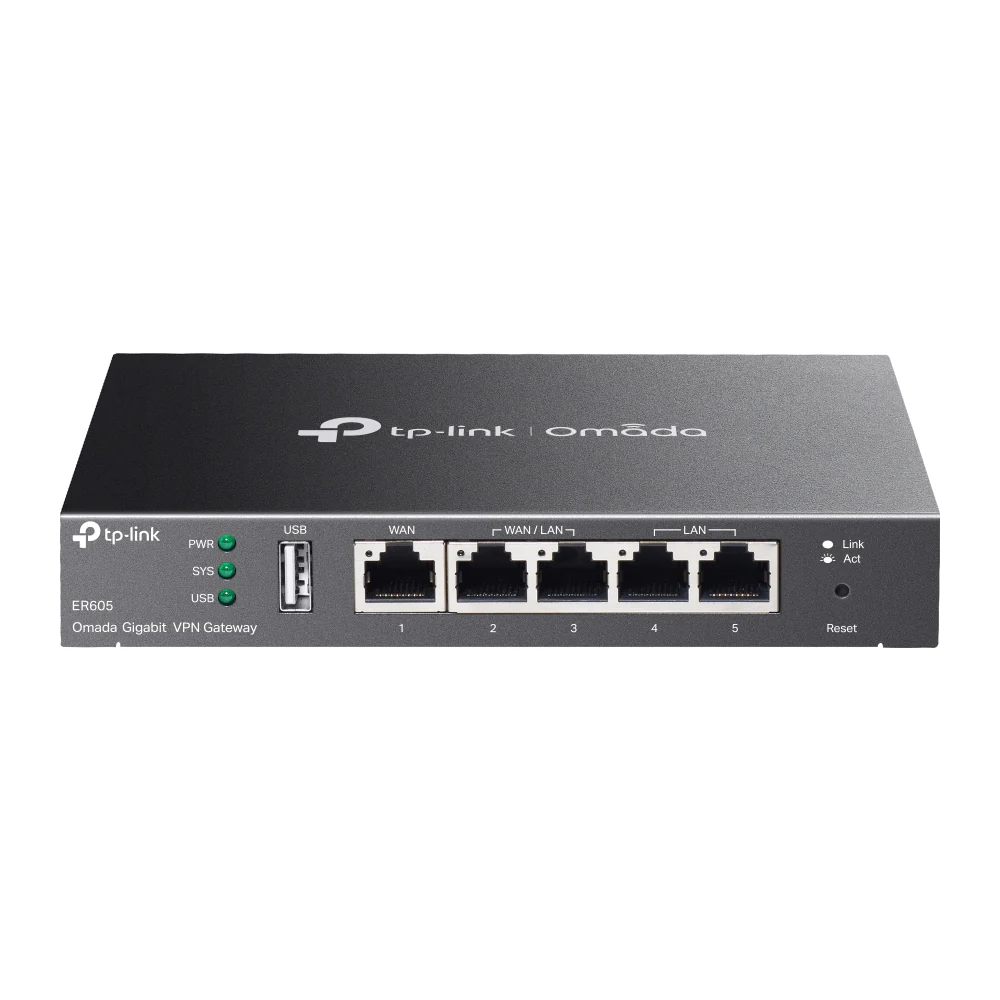 Omada Wired Gigabit VPN Router ER605