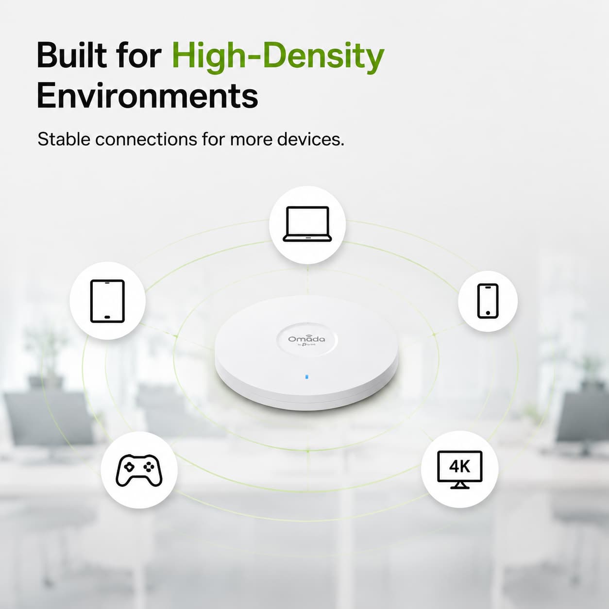 Omada BE5000 Ceiling Mount Wi-Fi 7 Access Point (DC Adapter Included), EAP720