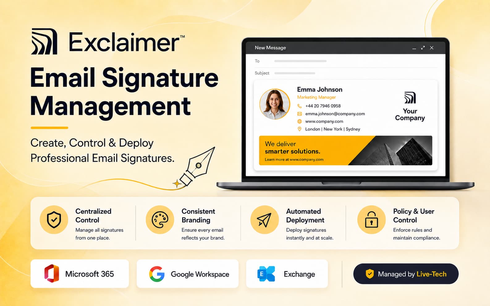 Exclaimer Email Signature Management