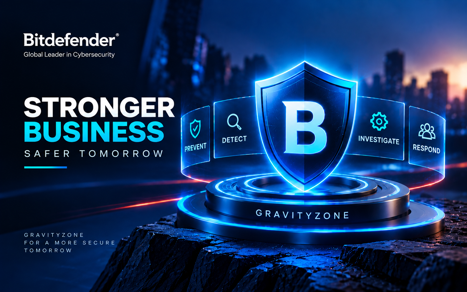 Bitdefender GravityZone: Four Levels of Business Cybersecurity